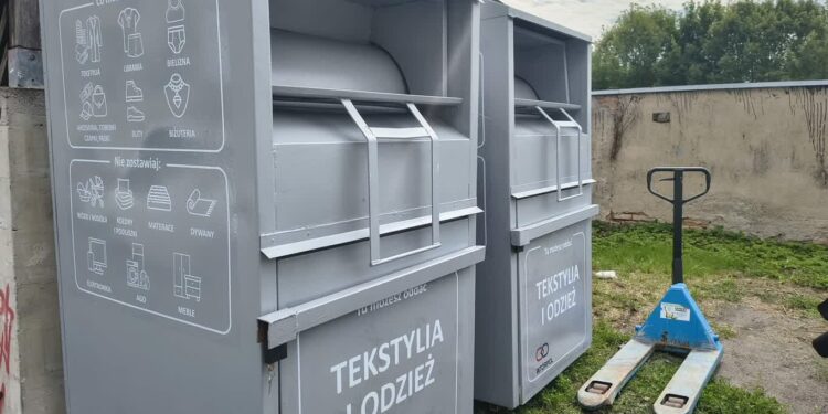 W Gorzowie pojawiły się pojemniki na odzież