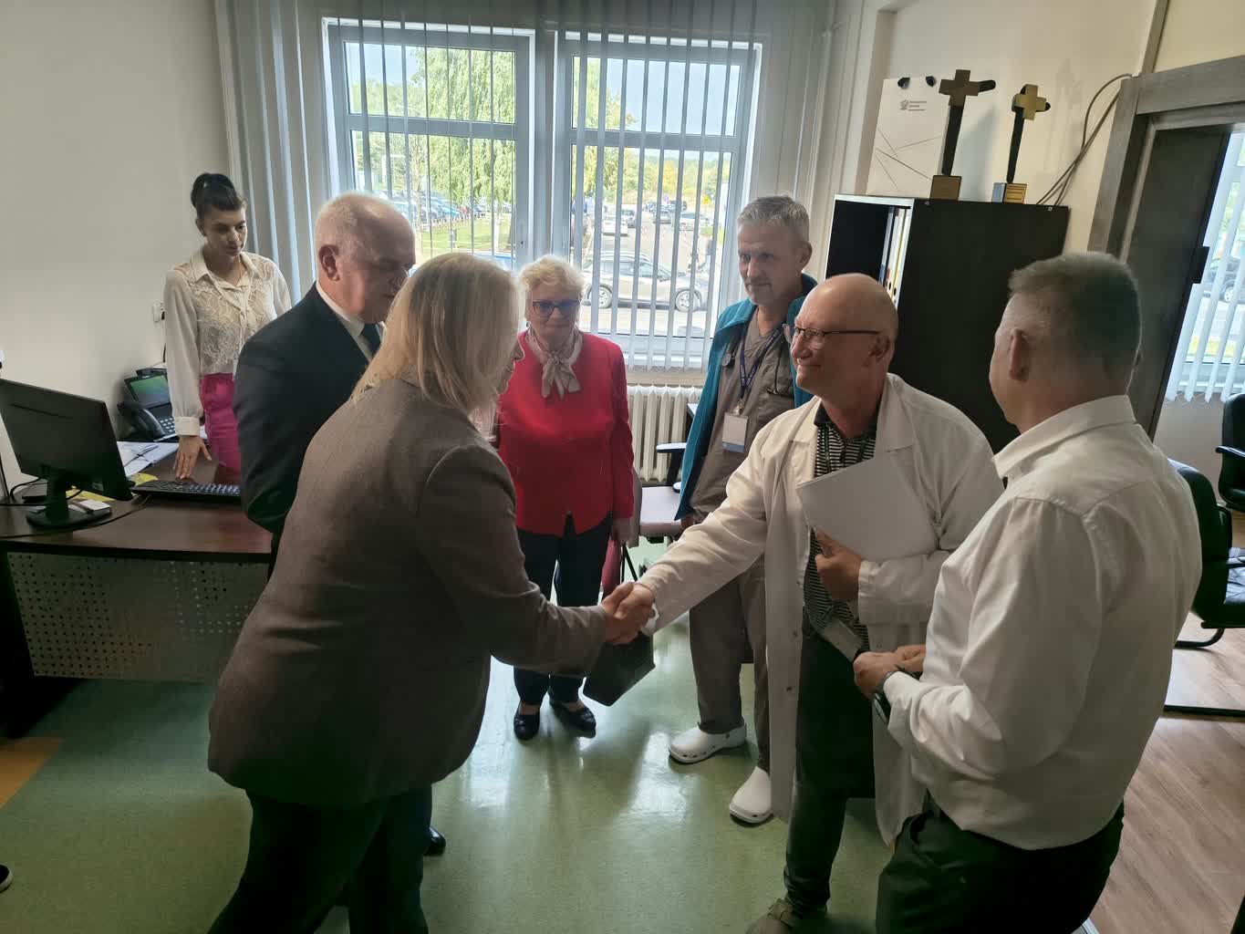 Kontrola poselska w gorzowskim szpitalu