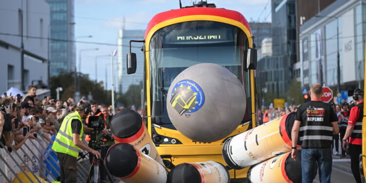 Europejskie Mistrzostwa Motorniczych Tram-Em. Fot. PAP/Marcin Obara