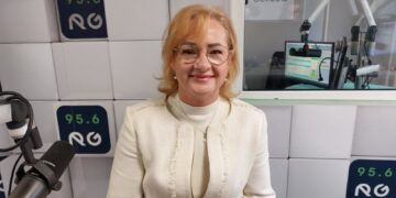 Maria Szupiluk, kierownik artystyczny Zespołu 'Mali Gorzowiacy”