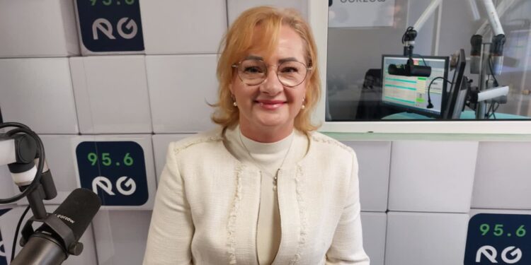 Maria Szupiluk, kierownik artystyczny Zespołu 'Mali Gorzowiacy”