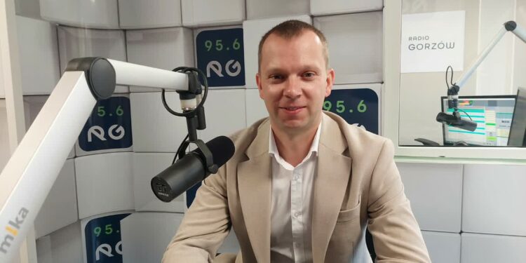 Kamil Lewera, dyrektor Gminnego Ośrodka Kultury w Kłodawie