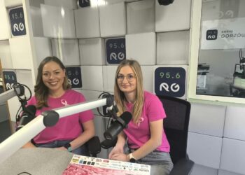 Karolina Lasota, Fundacja Zdrowo i na Sportowo i Katarzyna Bebrys, szefowa grupy Wartokije Gorzów