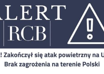 Omyłkowy alert. RCB potwierdza, że to błąd