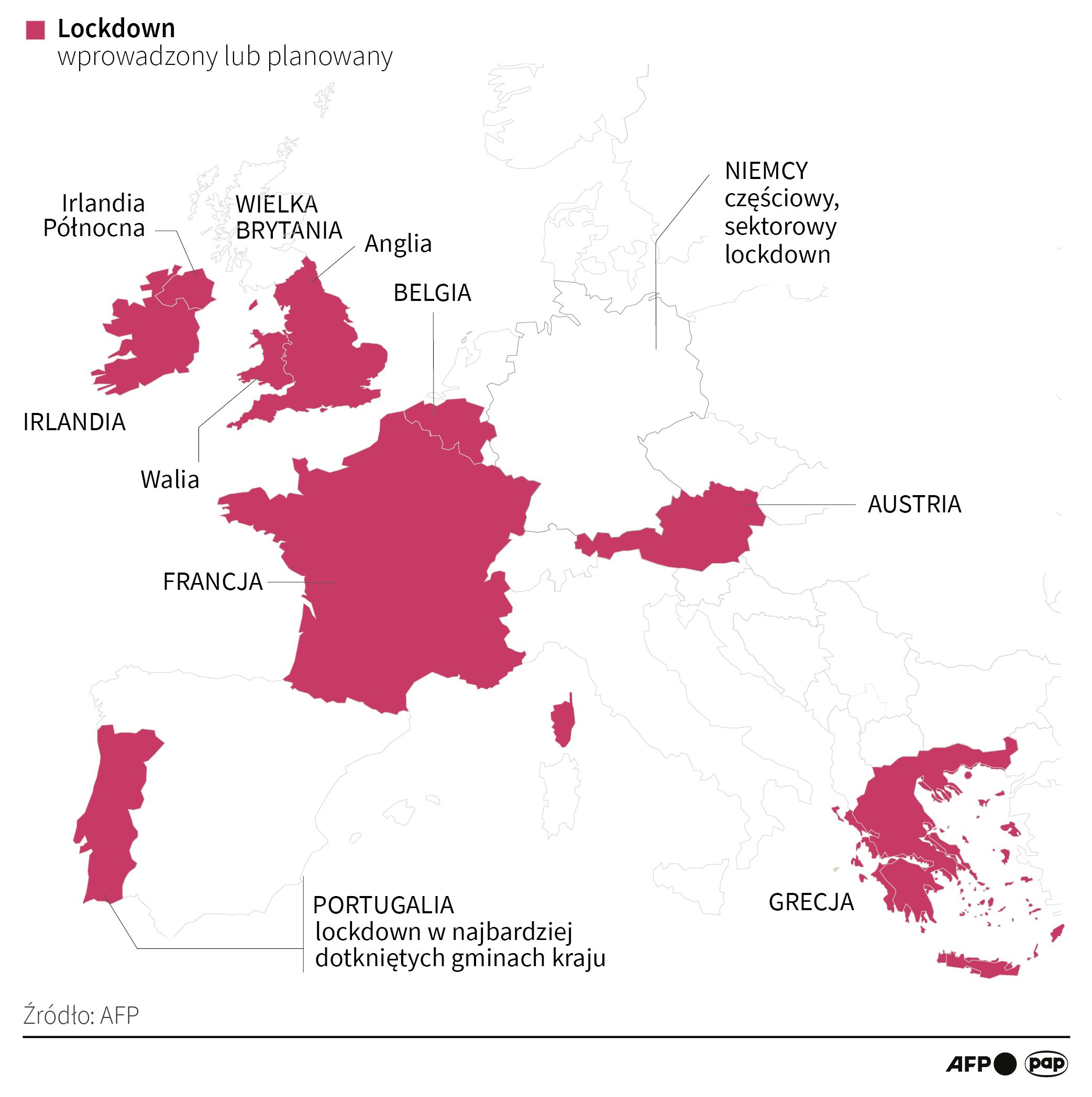 Pandemia w Europie mocno przyspiesza. Gdzie jest lockdown?